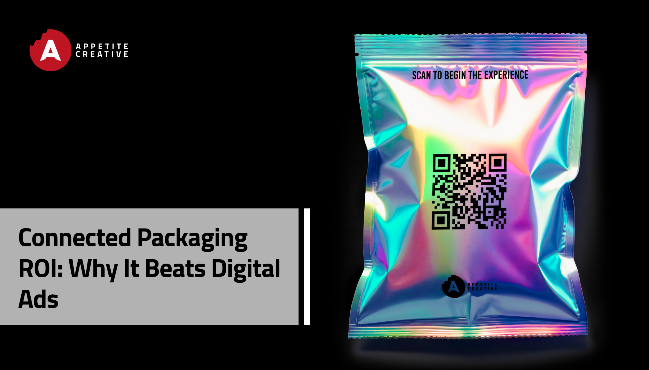 Connected packaging ROI comes from turning an asset brands already produce — the pack — into an interactive, measurable media channel. QR, NFC and other connected technologies move consumers from a physical product into a web-app experience without an app download, creating engagement and first-party data without buying another impression or click.